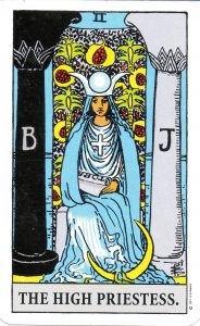 High Priestess tarot card