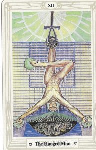 Hanged Man, Thoth Deck.