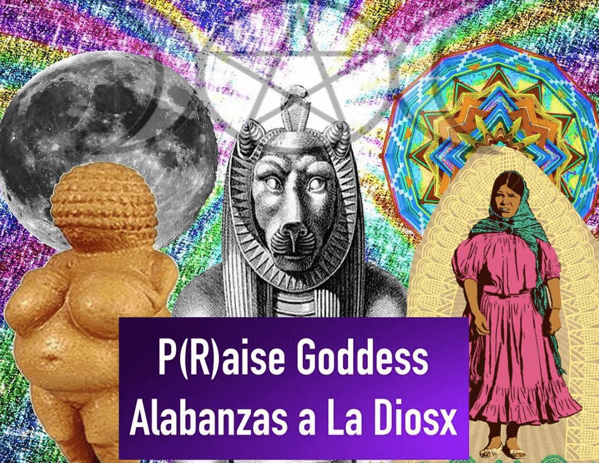 Praise Goddess Image by Edgar Fabian Frias